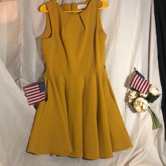 Closet Dresses & Skirts - ModCloth buy! Closet brand - yellow circle dress!